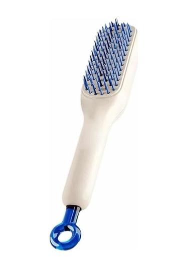 Silikon Yumuşak Sıkı Dişli Sihirli Geri Çekilebilir Tarak Kendini Temizleyen Saç Fırçası