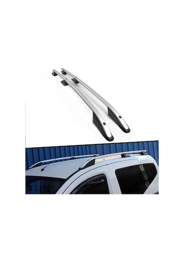 Fiat Fiorino Üst Port Bagaj Tavan Çıtası Gri Yeni Model Lüks Tip