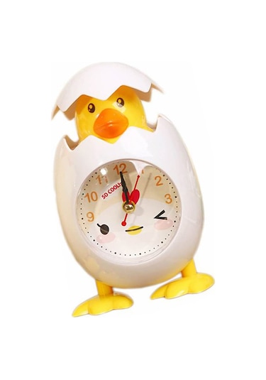 Çocuk Çalar Saati, Tavuk Yumurta Çalar Saati, Karikatür Masa Saati, Çocuklar İçin Sevimli Komodin Saati, Çocuk Hediyesi, Çocuk Yatak Odası Ev Dekorasyonu Diğer