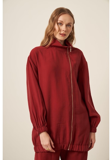 Ftz Women Kadın Modal Pantolonlu Takım Bordo 30716 Bordo