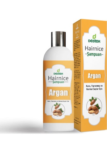 Destek Hairnice Argan Şampuan 330 ML