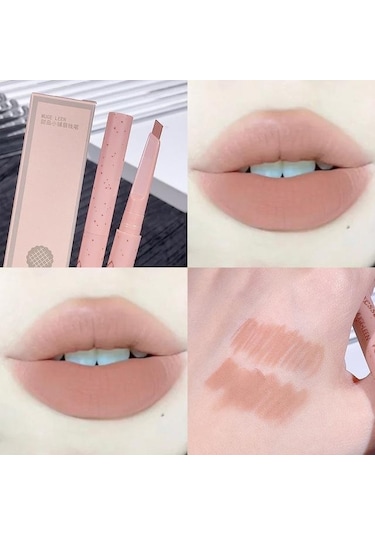 Süt Mat Pürüzsüz 3D Dudak Kalemi 05