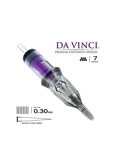 Bishop Davinci V2 1007 Mlt Magnum Bugpin Long Taper Kartuş Dövme İğnesi