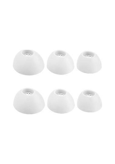 Buds Pro2 Kablosuz Kulaklıklar İçin 3 Set Yumuşak Silikon Kulak Pedleri, Rahat Ve Kolay Takılabilen Kulaklık Kılıfları, Beyaz