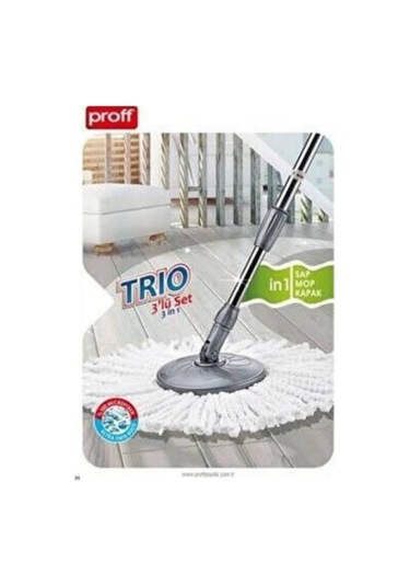 Dönerli Set Yedek Mop Ve Sapı