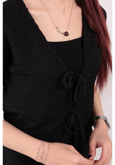 Busem S0017725 Kadın Bluz Siyah