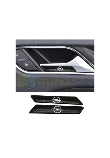 Opel Logo Arma Kapı Kolu Direksiyon Ayna Damla 3D Sticker 1 Çift