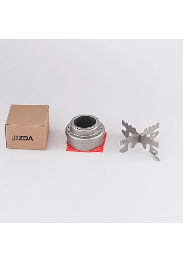 Jeemson Titanyum Ultralight Alkollü Ofen Seti - Taşra Kamp Piknik İçin Taşınabilir Isıtıcı Ve Tutucu Çok Renkli