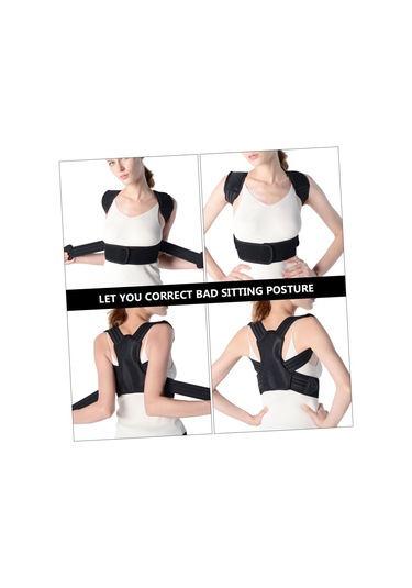 Nefes Alabilen Duruş Duruş Bandı Duruşları Kadın Kambur Destek Alt Brace -