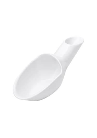 Suntek Kahve Küreği 20g Kepçe Ölçüm Kaşığı Günlük Beyaz
