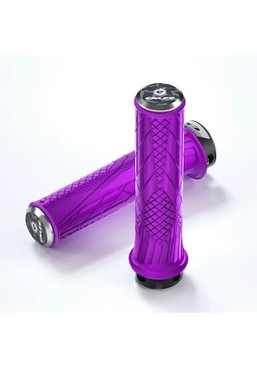 Enlee Mtb Bmx Elcik Silikon Bisiklet Elcik Kaymaz Yapı 140 Mm Bisiklet Elciği Kolay Kavrama Gold Mor Mor