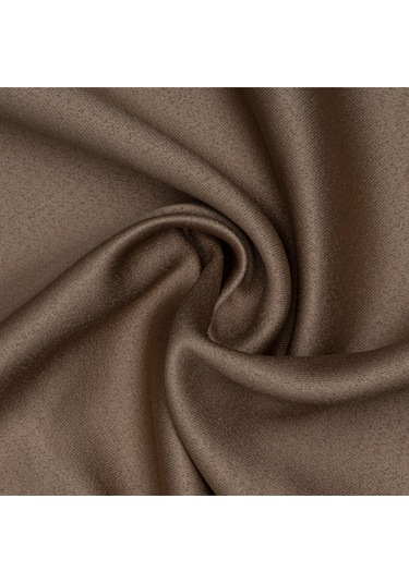 Blackout Fon Perde Koyu Bej Karartma Özellikli Koyu Bej