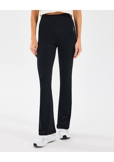Skechers W Basic Flare Legging Kadın Siyah Tayt S2510201-001 SiYAH