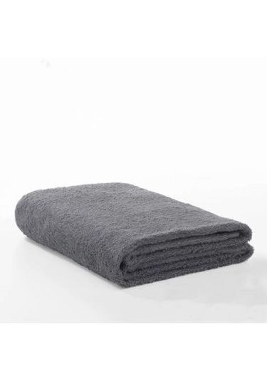 Pamuklu Banyo Havlusu 100x150 Banyo Havlusu Gri