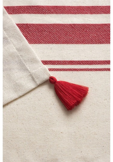 Tereza Runner Kırmızı Masa Örtüsü