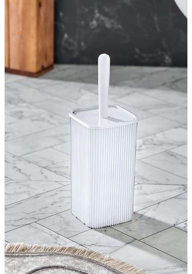 Wc Fırçası & Tuvalet Fırçası Beyaz 2 Parça Beyaz