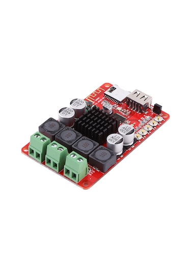 Konesam Tpa3116 Bluetooth Ses Güçlendirici Kartı 50w+50w, Uzaktan Kumanda, Mikrofon Desteği, Usb/tf Kart, Flac/wav/mp3/wma Decoder, Soğutucu Levha