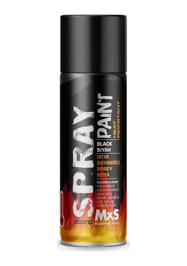Hsgl Mxs Isıya Dayanıklı Sprey Boya 500 C 400 Ml