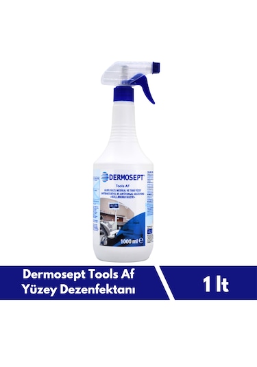 Dermosept Tools AF Alet ve Yüzey Temizleyici Dezenfektanı 1 L
