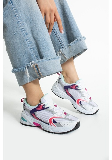 Unisex Spor Ayakkabı Pembe