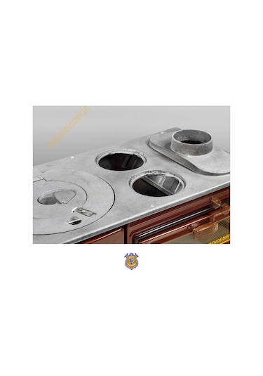 Erendemir Kuzine Şömine Tuğlalı Soba Ek104f-t