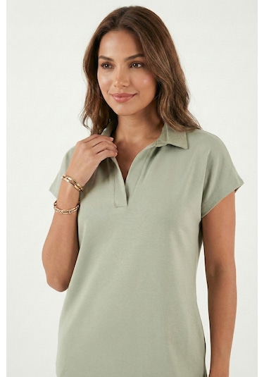 Lela Bayan Elbise 5866153 Olive Olive