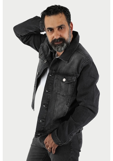 Erkek Kot Ceket YıkamaSyh Siyah