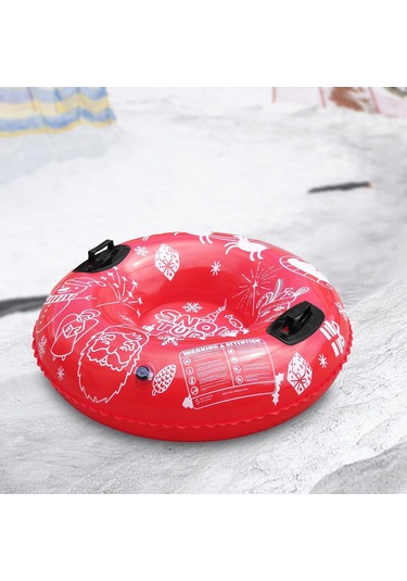 Homyl Şişme Kar Tüpü Yeni Yıl Kızağı Için Şişme Kızak Çok Renkli
