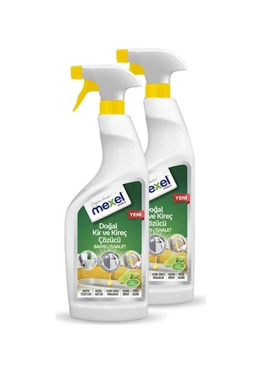 Doğal Banyo Tuvalet Kir Ve Kireç Çözücü Lime Kokulu 750 Ml 2'li