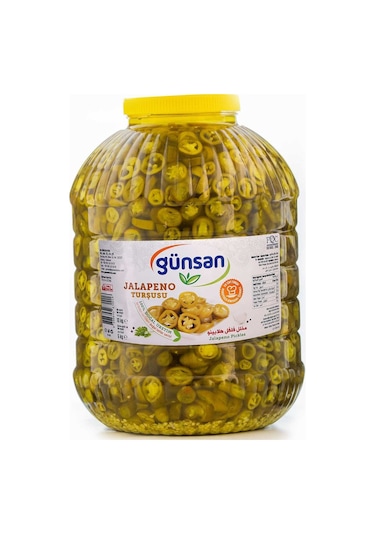Günsan Jalapeno Turşusu 10 KG