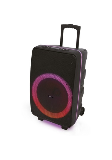 Rose Hp-2300 Partybox Kablosuz Çift El Mikrofonlu Sarjlı Bluetooth 15 Hoparlör