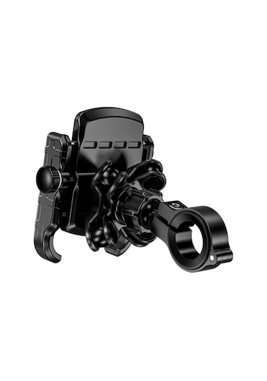 Nukrotech Mrt 4 Yastıklı Titreşim Modüllü Telefon Tutucu Siyah