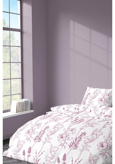 Zeynep Tekstil Nevresim + Yastık Kılıfı Çarşafsız Pamuklu Çift Kişilik Nevresim Seti Grape 200 x 220 Yeşil