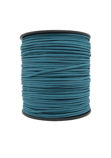 Mg Ropes Paracord İp 4 Mm Petrol Mavisi Renk No:38 10 Metre Çok Renkli
