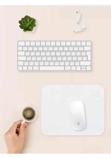 Gimarz Küçük Deri Beyaz Fare Tahtası 213412118