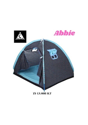Abbie Muhteşem Oyun Çadırı B.T Siyah Desenli