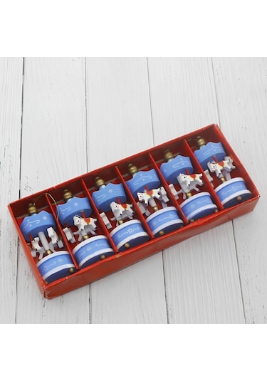 Dekoratif Mini Atlı Karınca Figürü 6'lı Set