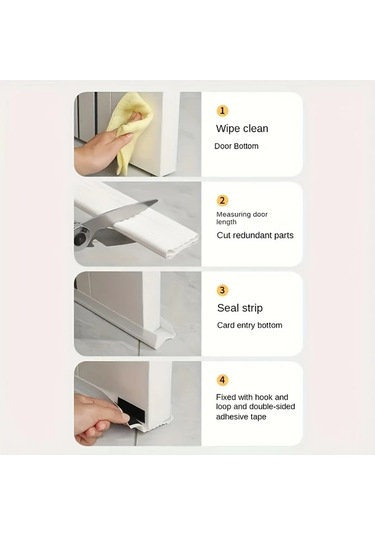 Dashanshop Gri 1 Adet Ayarlanabilir Kapı Altı Contası, Vinil Yalıtım Ve Ses Geçirmez Şerit Diğer