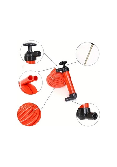 Boatshop1 1 Takım Universal Manuel Yağ Çıkarma Pompası 2si 1 Arada Araba Yağ Drenaj Ve Hava Kompresörü Yağ Değiştirme Bakım İçin