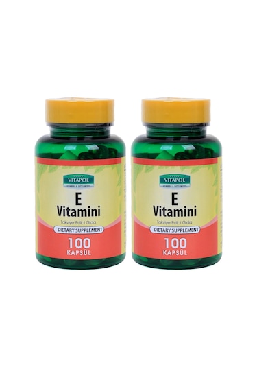 Vitapol E Vitamini 400 Iu 268 Mg 2X100 Kapsül Vitamin E