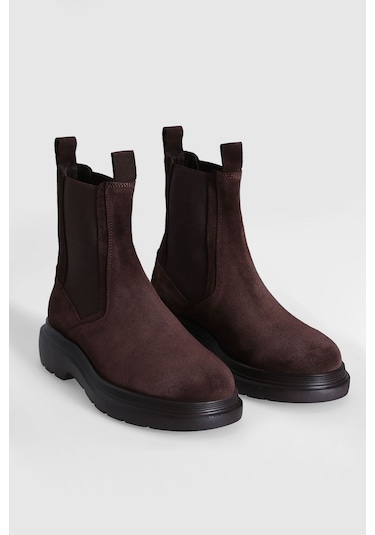 Nelson Erkek Deri Bot Kahverengi Kahverengi