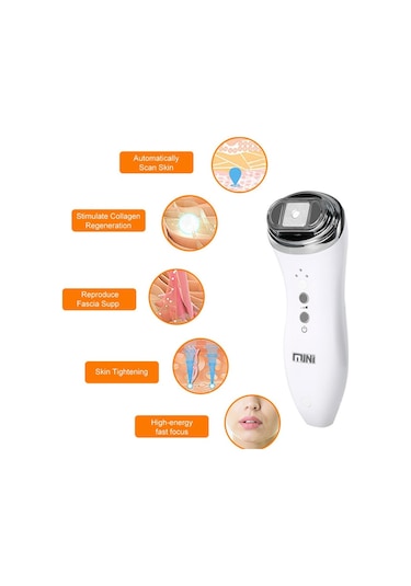 Ambition Mini Hıfu Ultrasonik Ölçekleyici Kaldırma Ve Kırışıklık Beyaz