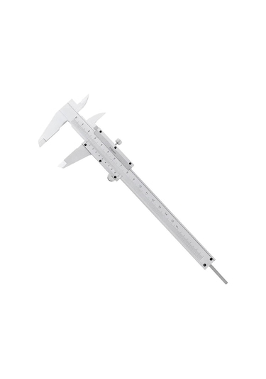 150mm / 0.02mm Paslanmaz Çelik Mekanik Kumpas - Sürgülü Manuel Kumpas
