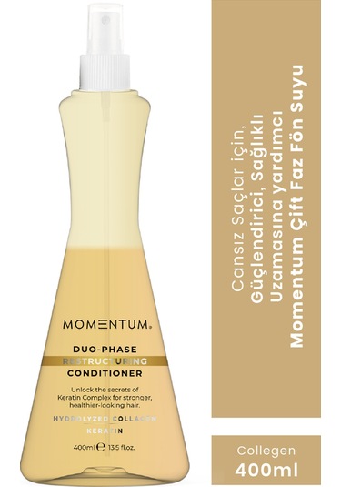 Momentum Collegen Çift Fazlı Fön Suyu 400 ML