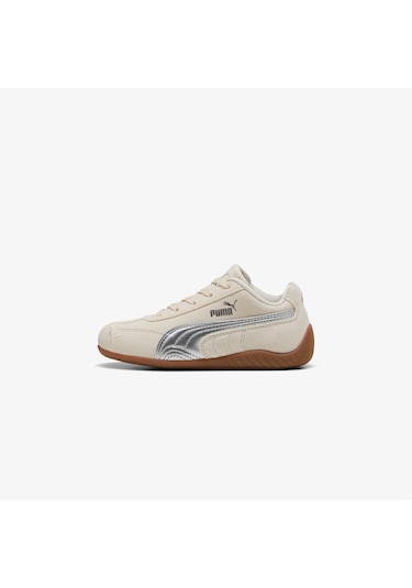 Puma Speedcat Metallic Çocuk Krem Spor Ayakkabı 404114 Krem