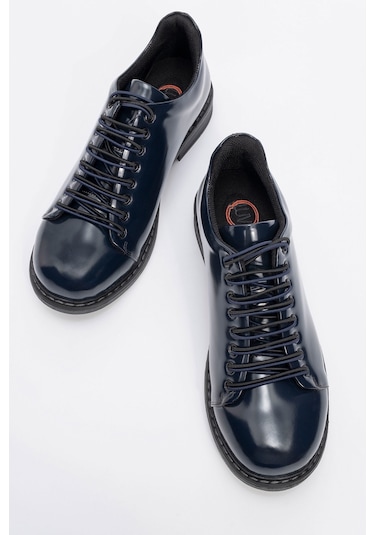 Festy Laci Rugan Lastik Bağcıklı Kadın Günlük Ayakkabı Lacivert