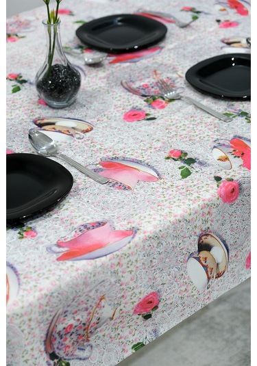 Sufre Sıvı Geçirmez Masa Örtüsü Sofra Bezi Sofra Örtüsü Piknik Örtüsü Fincan