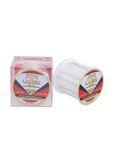 Latex Super Soft 300 Mt Monofilament Misina 0.50