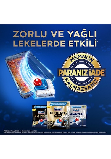 Finish Quantum Hepsi Bir Arada Bulaşık Makinesi Deterjanı 80 Tablet