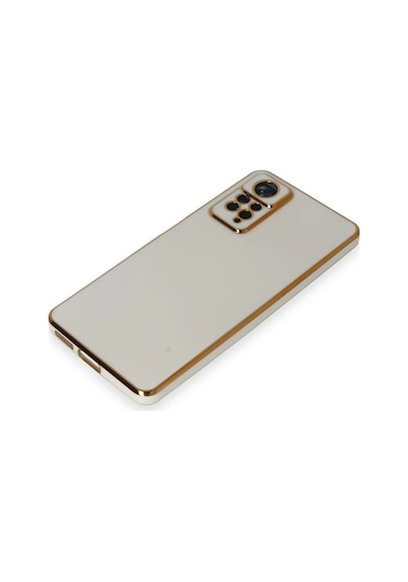 Newface - 100 - Xiaomi Redmi Note 11 Pro Kılıf Volet Silikon - Csmo-tex - - Beyaz